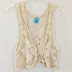 Happening in the Present | Crochet Vest